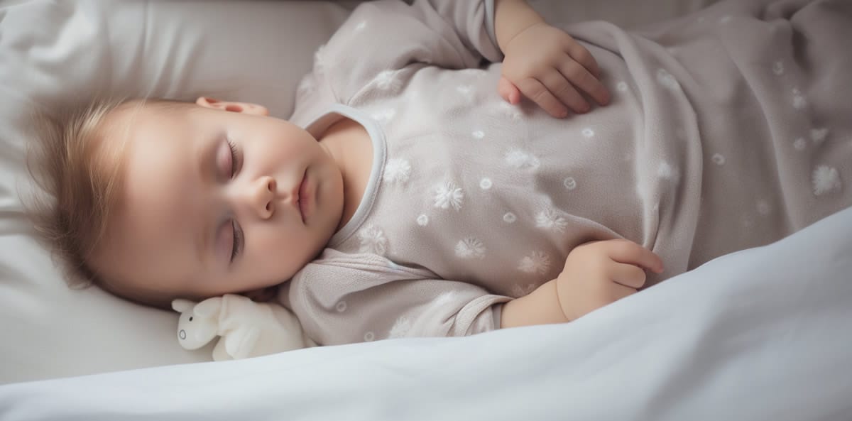 Niespokojny sen niemowlaka